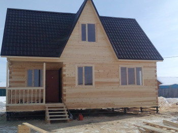 Закончено строительство дома по проекту ДБ41